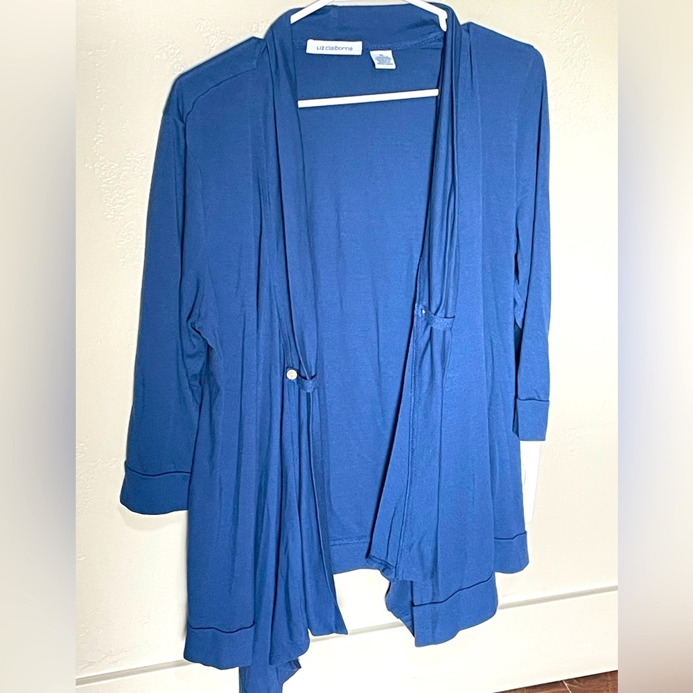 Royal Blue Cardigan - Liz Claiborne